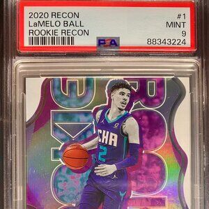 LaMelo Ball 2020 Panini Recon Rookie Card #1 | Rookie Recon | 9 Mint | Charlotte